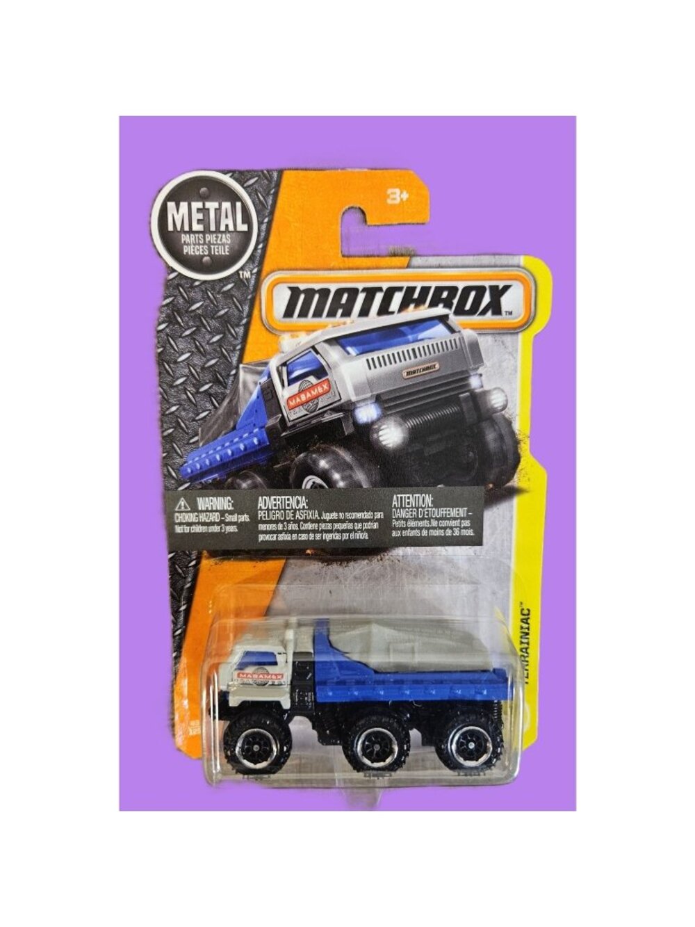 Matchbox Mabamex Terrainiac (Metal). 2016 Mattel ITEM #2175